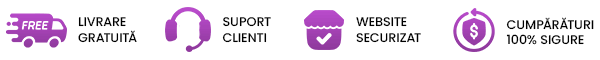 Livrare Gratuita | Suport Clienti | Website Securizat | Cumparaturi 100% Sigure